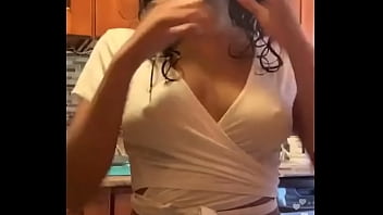 Bangladesh girl from New York twerk in front her m. and rub her nipple live on Instagram part - 2