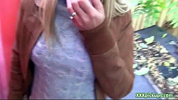 Public Blowjob from Sexy Amateur Euro Chick For Money 29