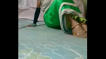 Femboy in sister's saree goes for double anal penetration