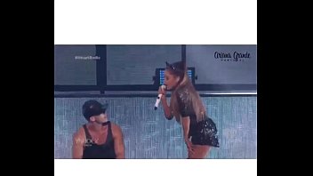Ariana Grande shaking her butt