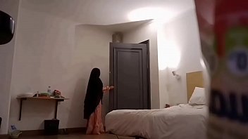 Hijabi Muslim wife seducing plumber for sex