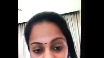 Desi bhabhi having video chat with devar