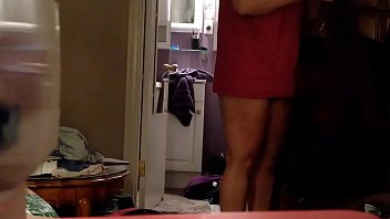 Big Booty Mom Changing In Bedroom Part 4