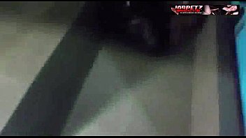 Hidden cam catches couple fucking in resort bathroom