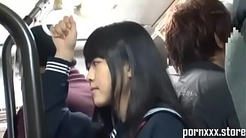 Japanese School Girl get Hard Fuck on Bus - View more 