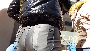 LEATHER PANTS IN PUBLIC