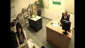 Japanese Office Secretary Blows the Boss and Gets Fucked - www.JapanesePornCams247.com