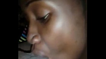 Ugandan Babe blowjob and licking ass