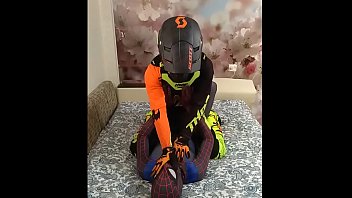 spiderman and biker gay