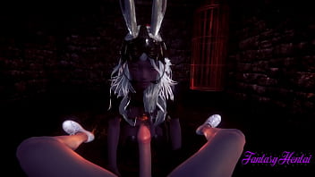 Final Fantasy XIV Hentai 3D - Fran Having blowjob and fucked with cum in her mouth and pussy - Anime Porn Video