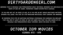 Dirtygardengirl OCTOBER 2019 NEWS: fisting prolapse giant toys extreme